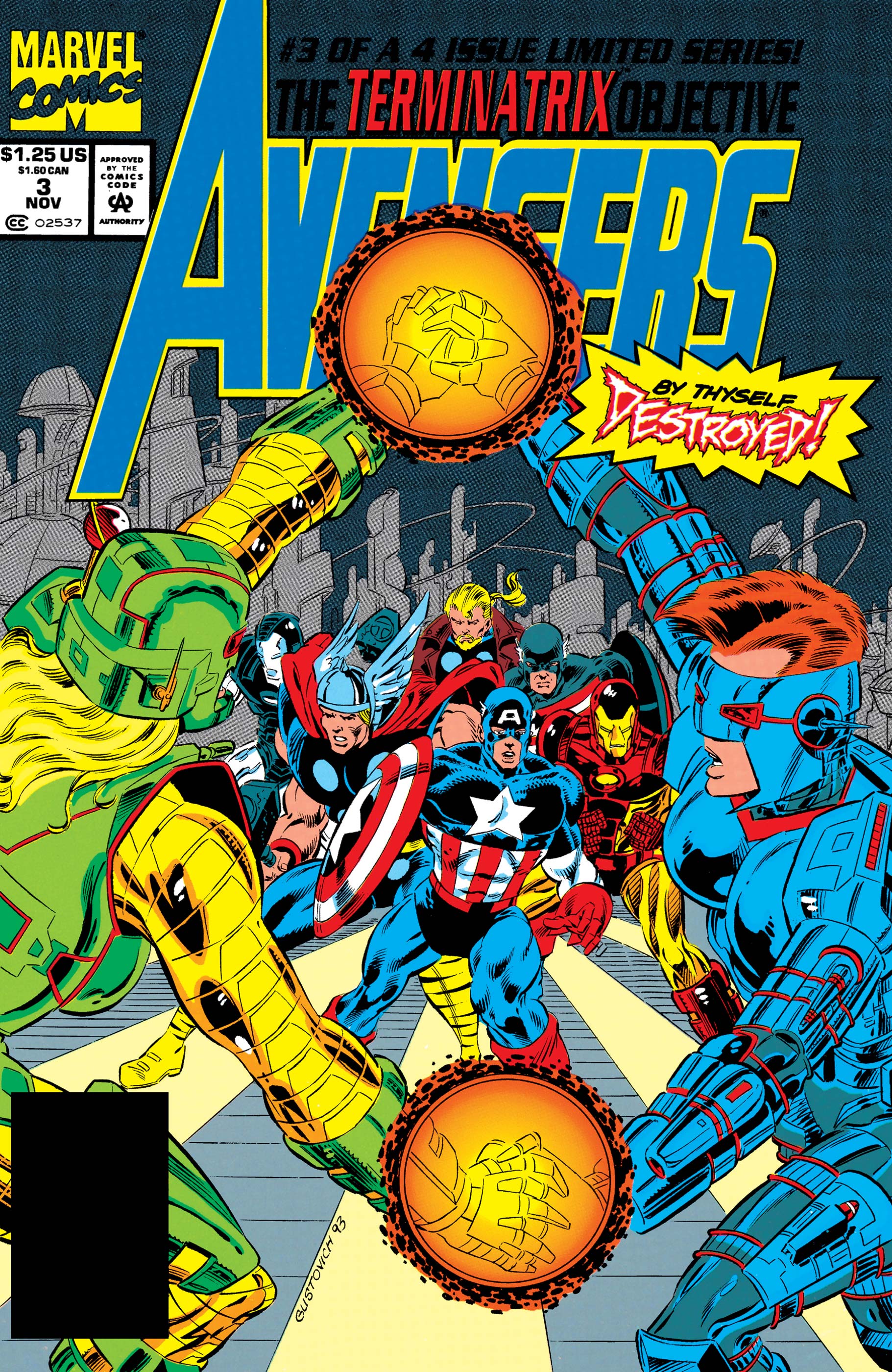 Avengers: The Terminatrix Objective (1993) #3