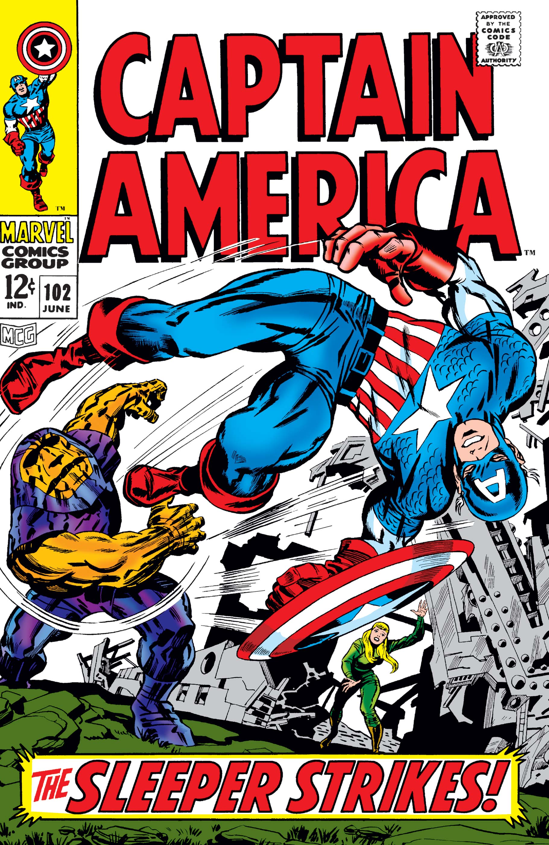Captain America (1968) #102