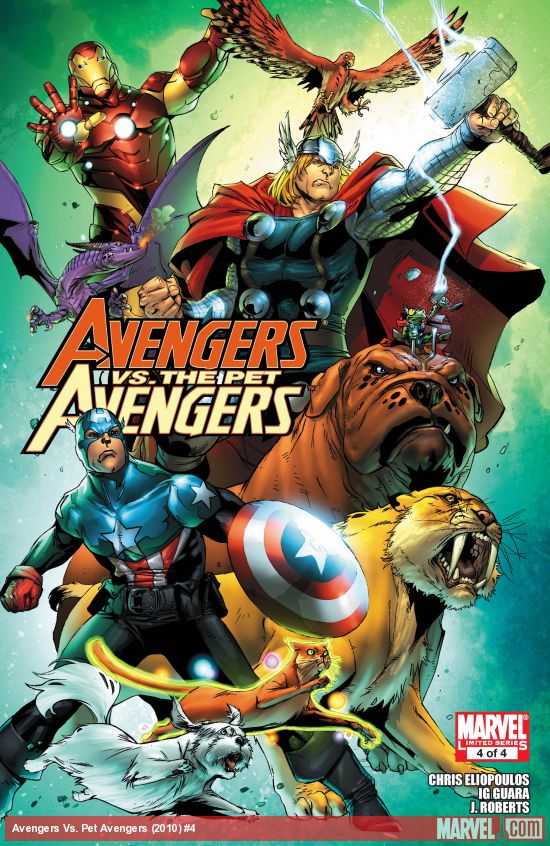 Avengers Vs. Pet Avengers (2010) #4