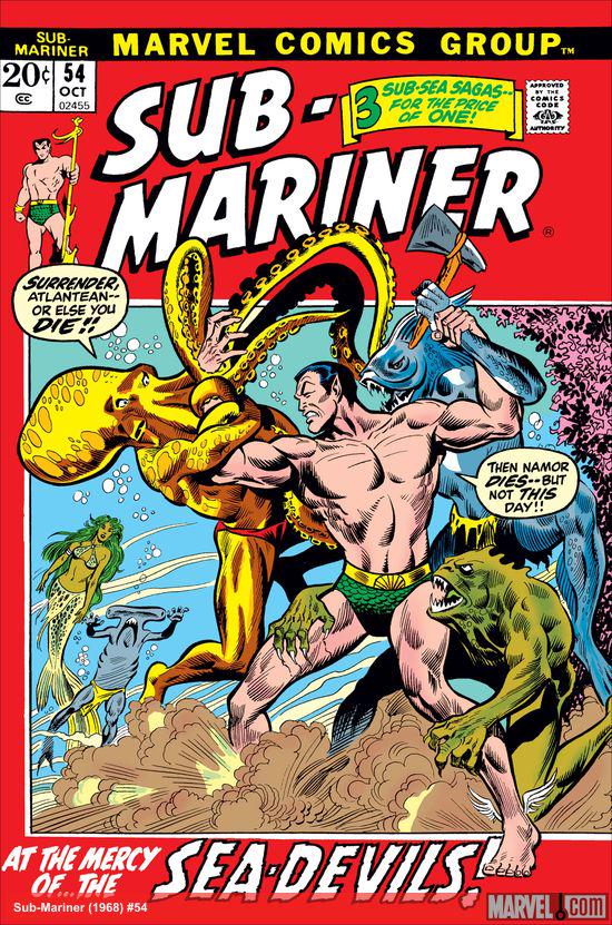 Sub-Mariner (1968) #54