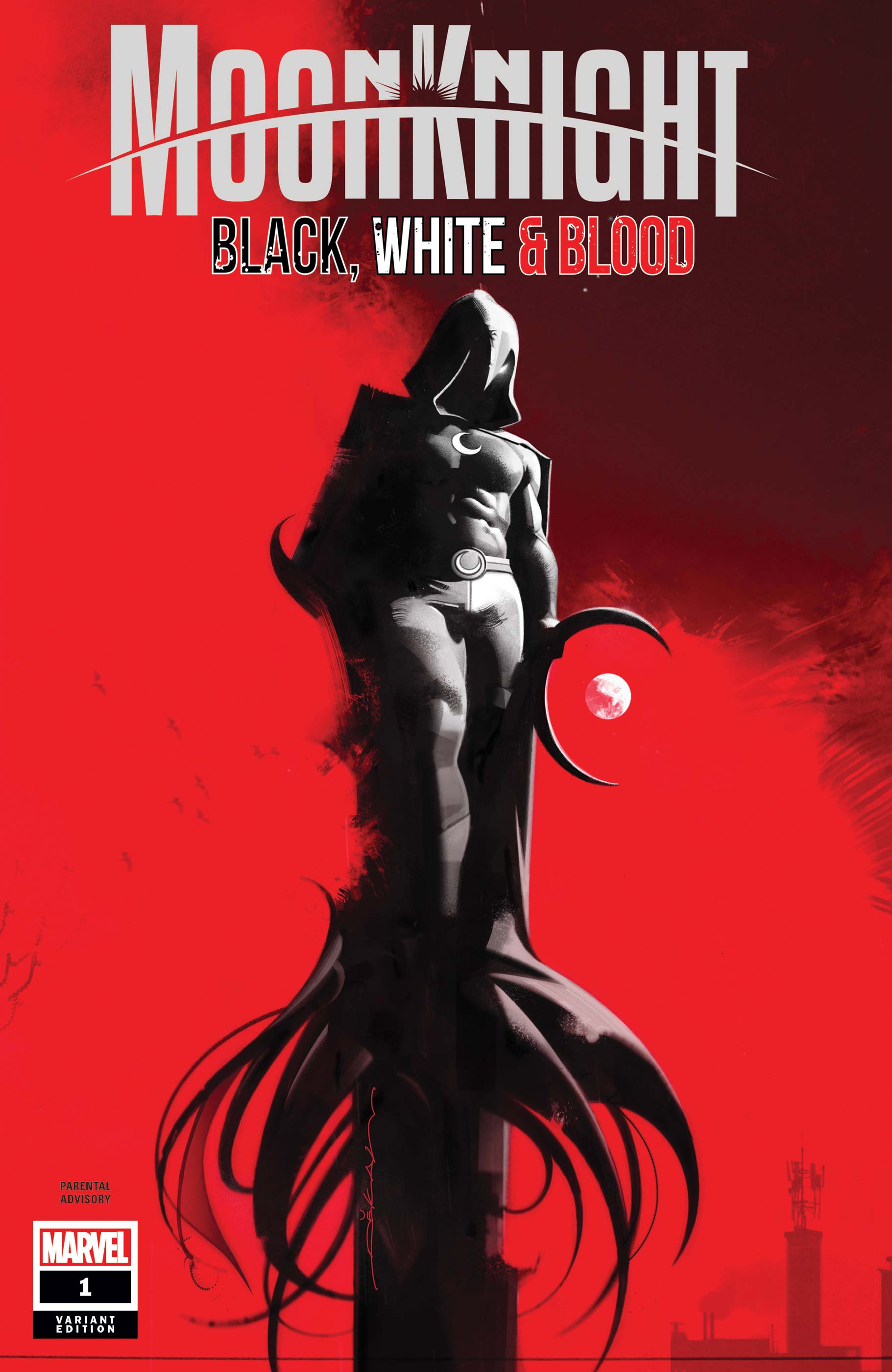 Marvel revela prévia oficial de 'Moon Knight: Black, White & Blood