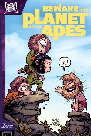 Beware the Planet of the Apes #1  (Variant)