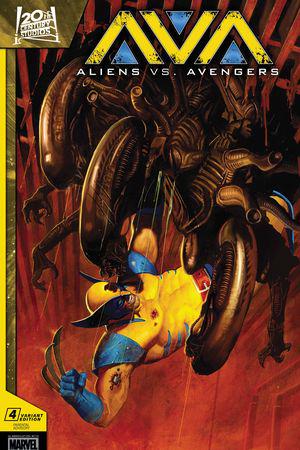 Aliens Vs. Avengers (2024) #4 (Variant)