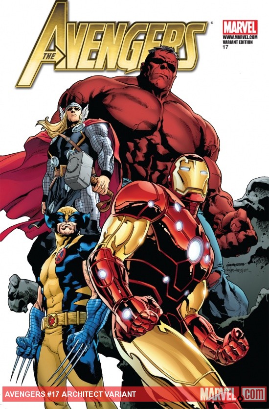 Avengers (2010) #17 (Architect Variant)