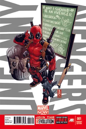 Uncanny Avengers (2012) #1 (Deadpool Call Me Maybe Variant)