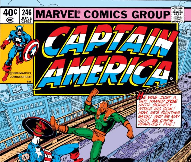 Captain America (1968) #246 Cover