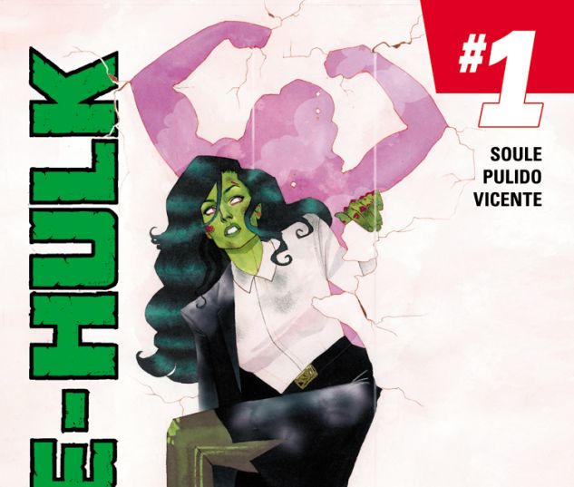 cover from She-Hulk (2014) #1