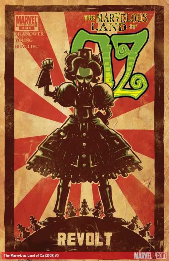 The Marvelous Land of Oz (2009) #3