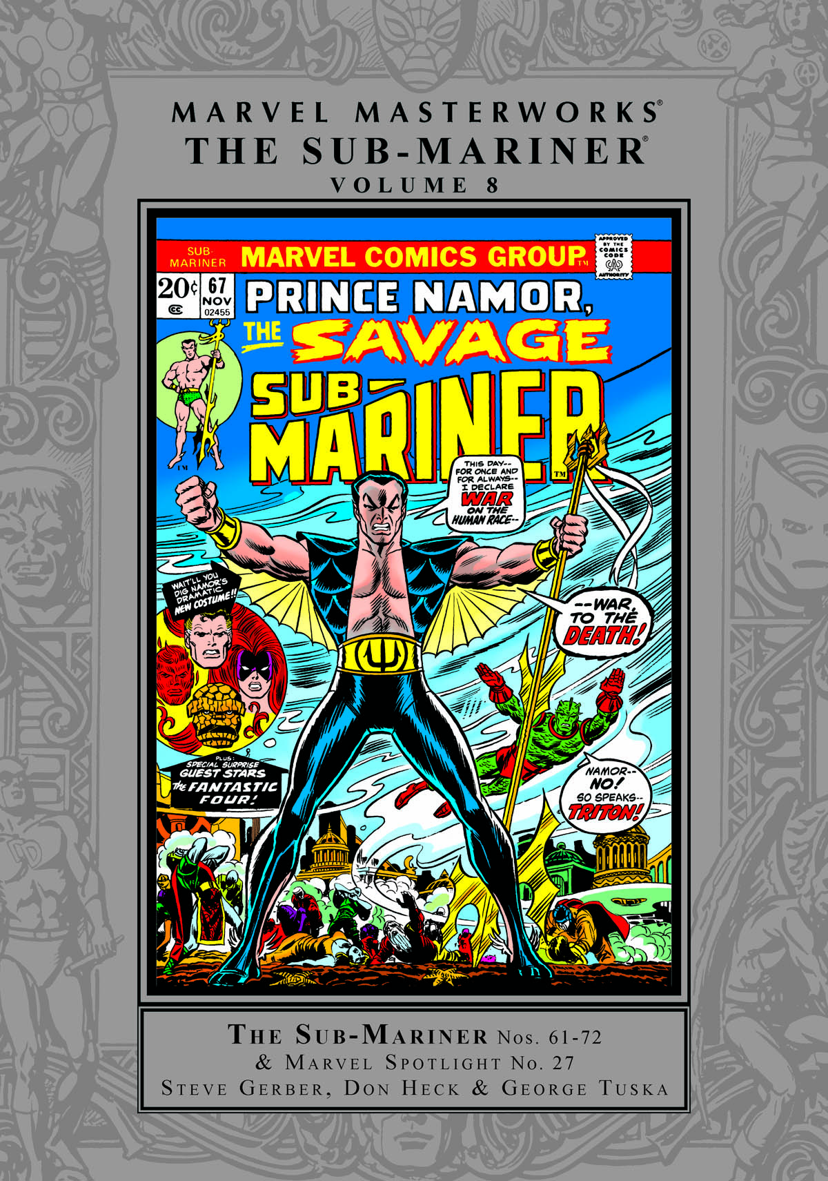 Marvel Masterworks: The Sub-Mariner Vol. 8 (Hardcover)