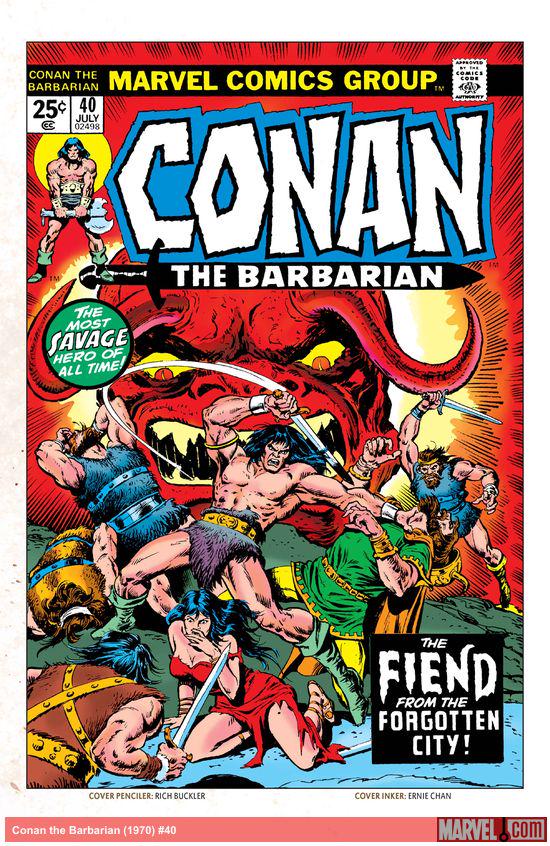 Conan the Barbarian (1970) #40