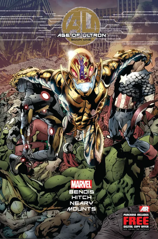 Age of Ultron ハードカバー Avengers アメコミ detail.webp