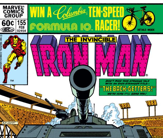 Iron Man (1968) #155 Cover