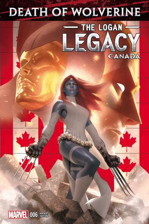 Death of Wolverine: The Logan Legacy (2014) #6 (Garner Canada Variant)