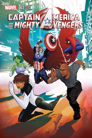 Captain America & the Mighty Avengers (2014) #3 (Richardson Variant)