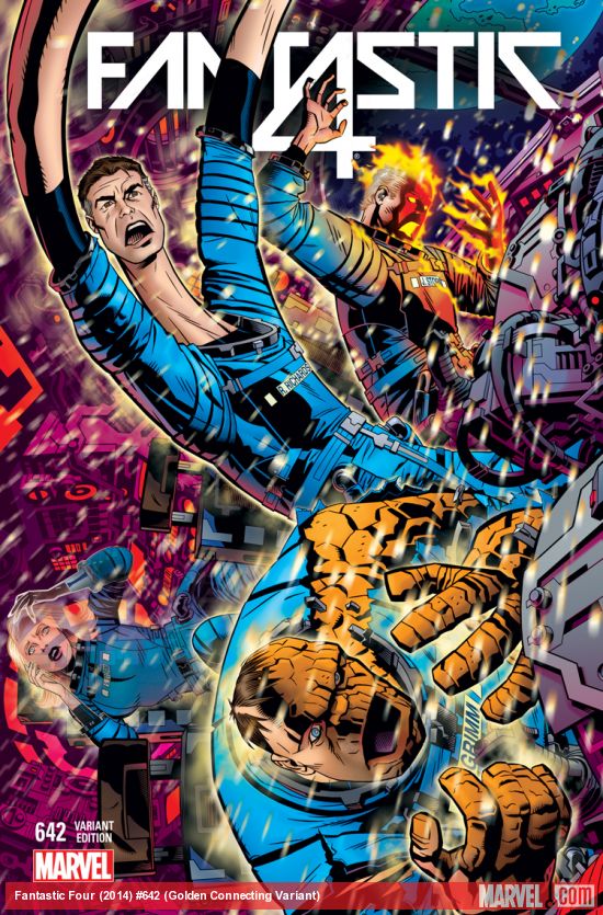 Fantastic Four (2014) #642 (Golden Connecting Variant)