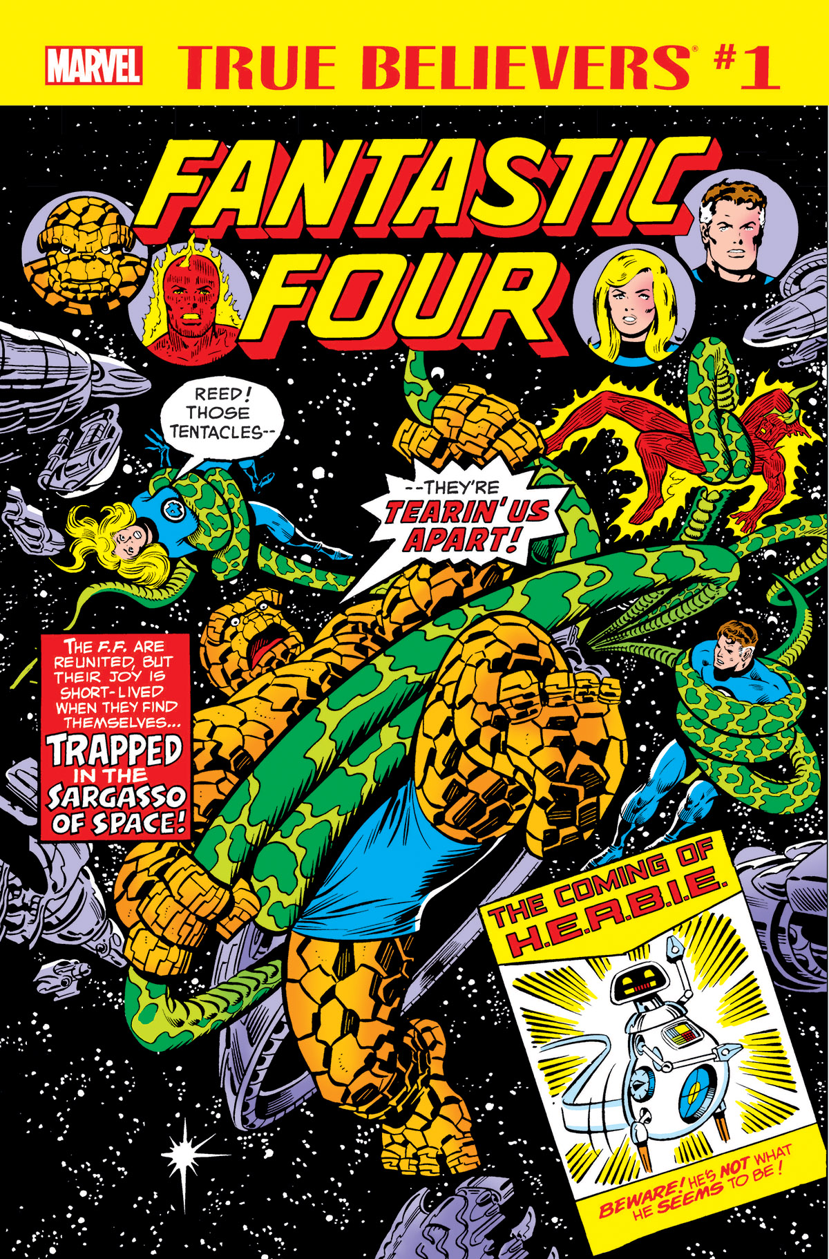 True Believers: Fantastic Four - The Coming of H.E.R.B.I.E. (2018) #1
