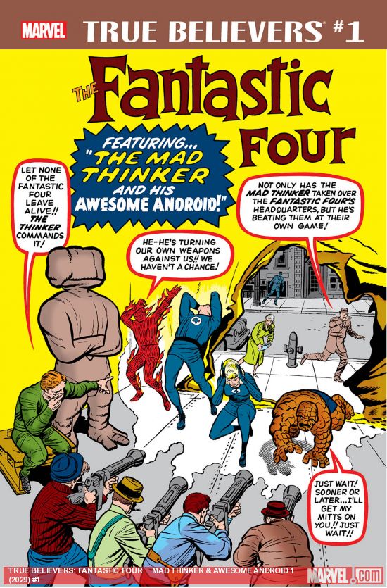 True Believers: Fantastic Four - Mad Thinker & Awesome Android (2018) #1