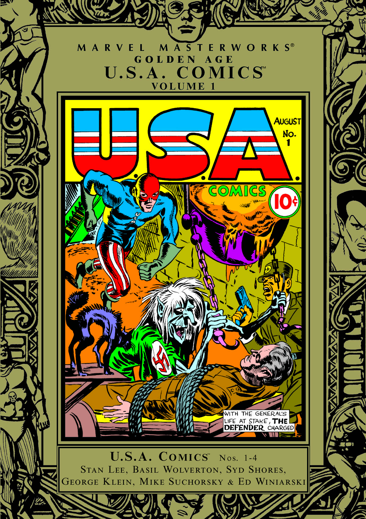 MARVEL MASTERWORKS: GOLDEN AGE USA COMICS VOL. 1 HC (Trade Paperback)
