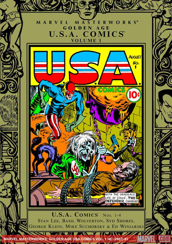 MARVEL MASTERWORKS: GOLDEN AGE USA COMICS VOL. 1 HC (Trade Paperback)