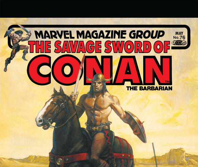 The Savage Sword of Conan #76