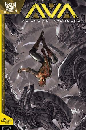 Aliens Vs. Avengers (2024) #4 (Variant)