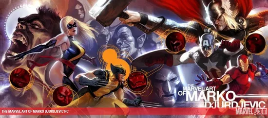 アート・デザイン・音楽 The Marvel Art of Marko Djurdjevic THE ART OF MARKO DJURDJEVIC (Hardcover) | Comic Issues | Marvel