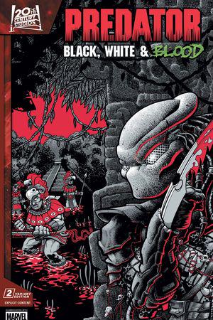 Predator: Black, White & Blood (2025) #2 (Variant)