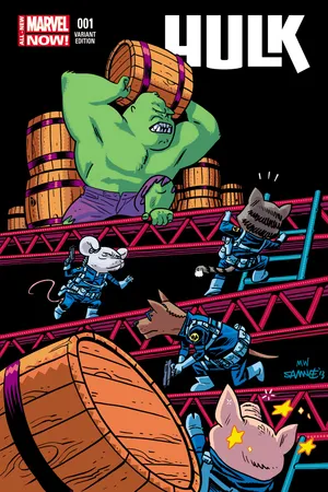 Hulk (2014) #1 (Samnee Animal Variant)