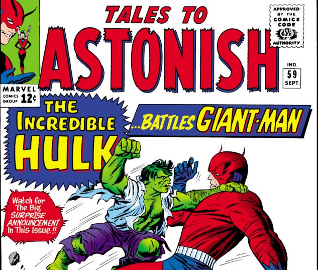 Tales to Astonish (1959) #59 Cover