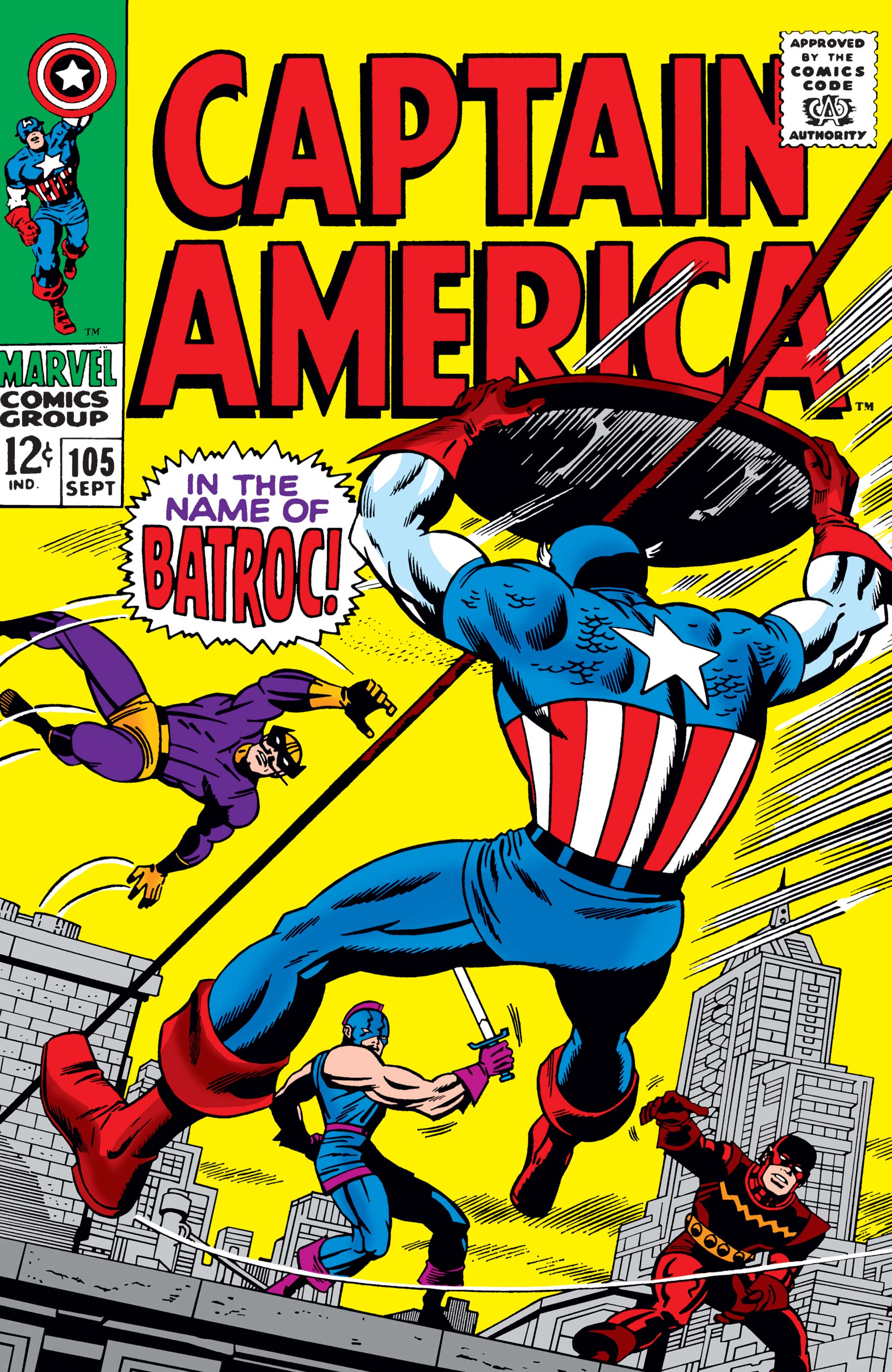 Captain America (1968) #105