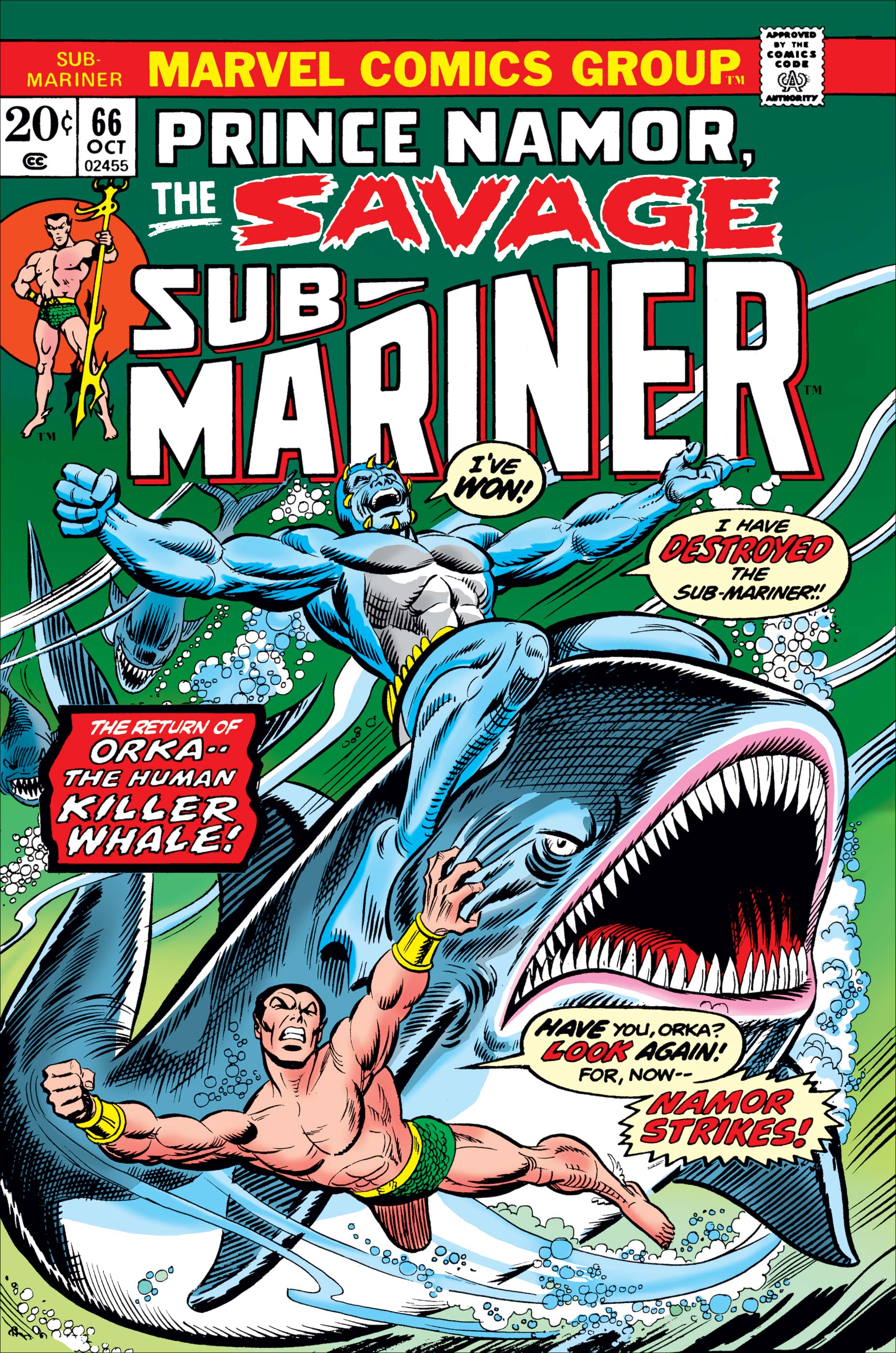 Sub-Mariner (1968) #66