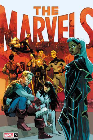 The Marvels (2021) #5 (Variant)