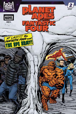 Planet of the Apes Vs. Fantastic Four (2026) #2 (Variant)