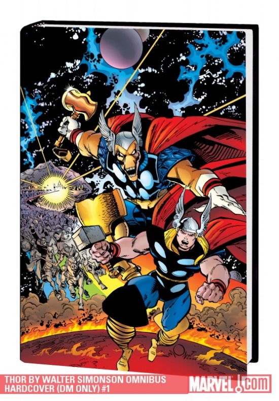 THOR BY WALTER SIMONSON OMNIBUS HC CLASSIC COVER [DM ONLY] (Hardcover)