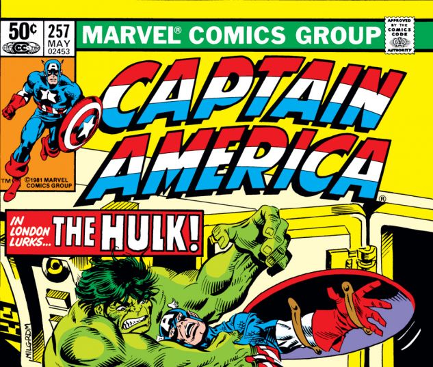 Captain America (1968) #257 Cover
