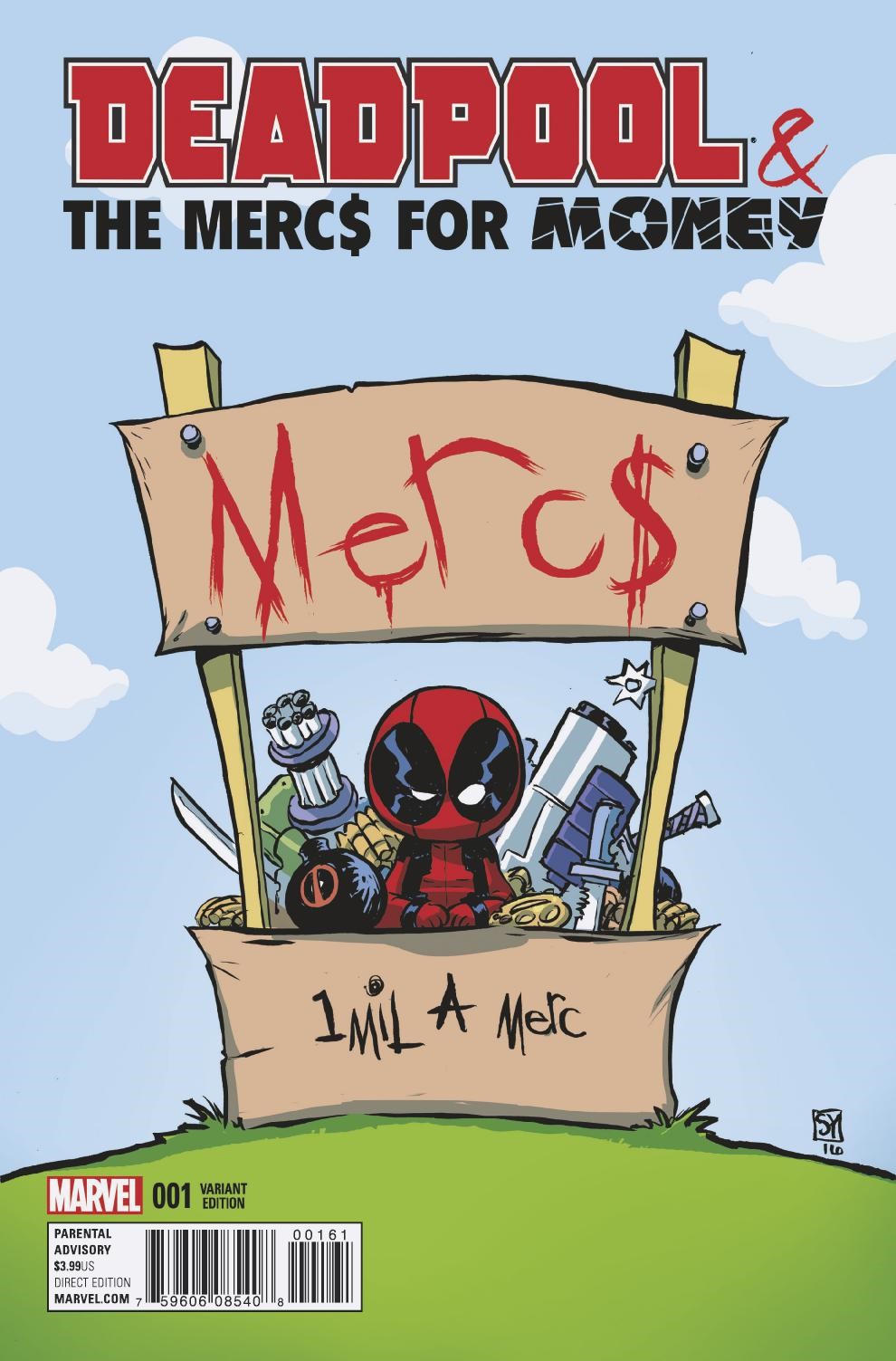 Deadpool & the Mercs for Money (2016) #1 (Young Variant)