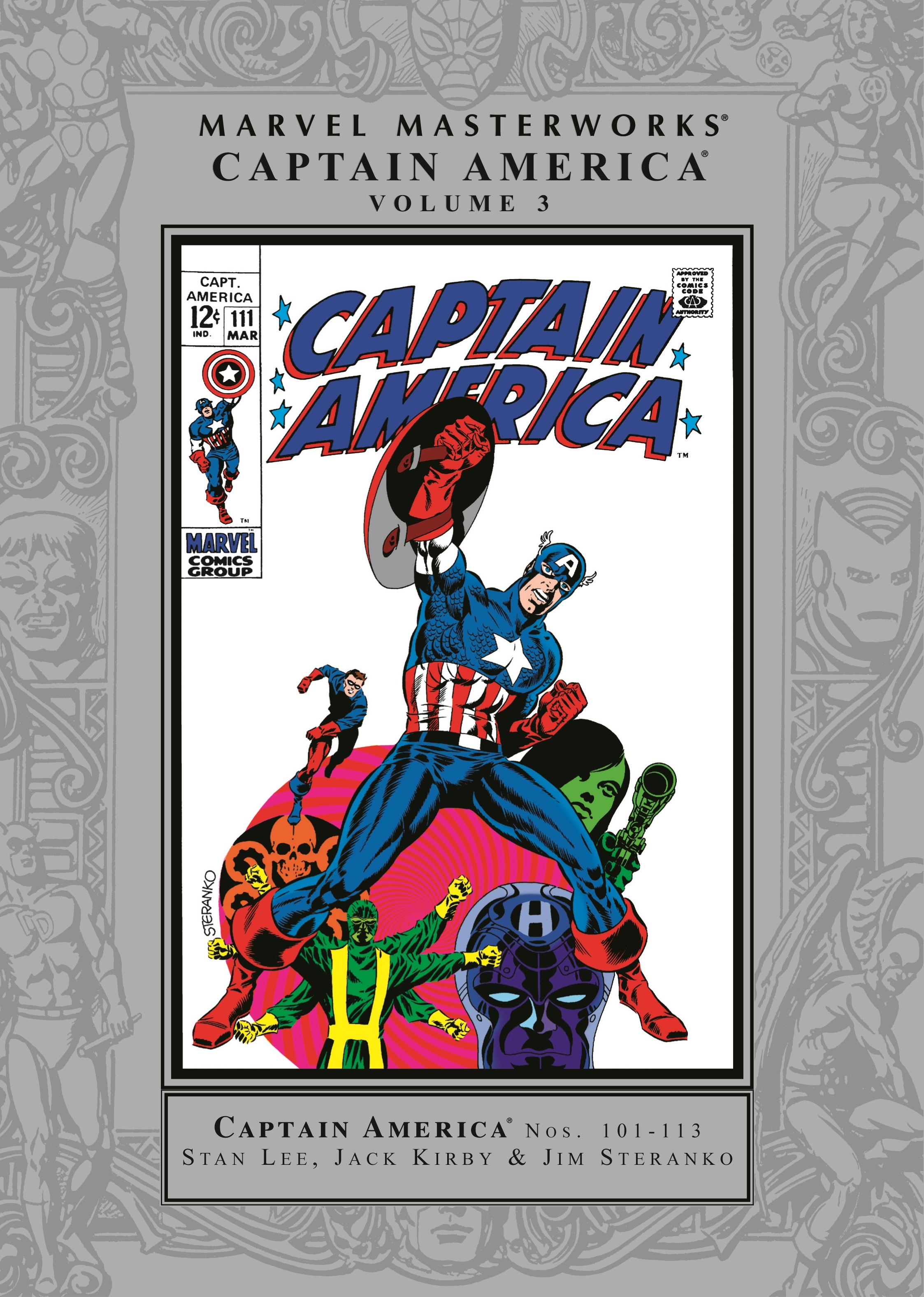 Marvel Masterworks: Captain America Vol. 3 (Hardcover)