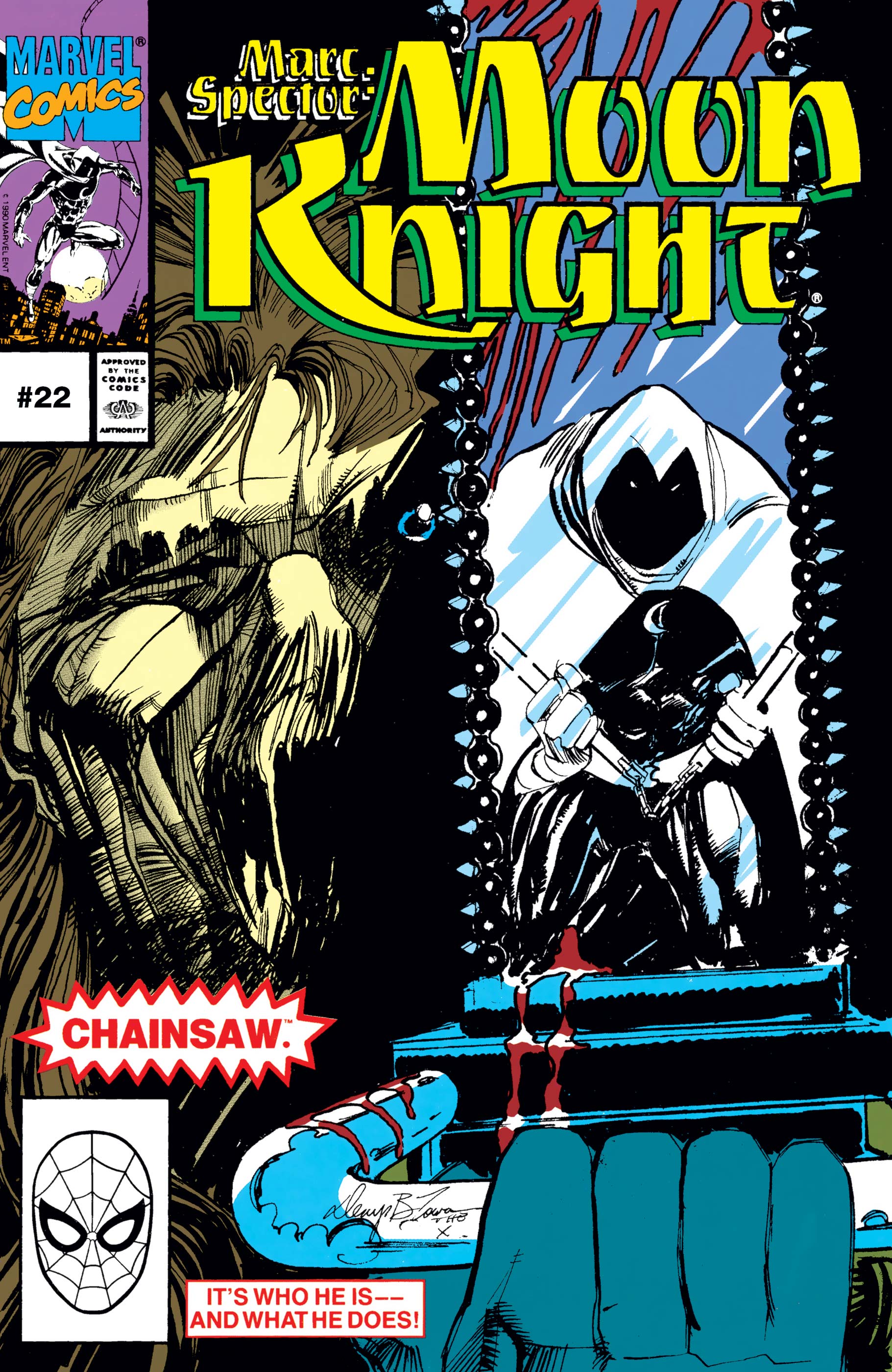 Marc Spector: Moon Knight (1989) #22
