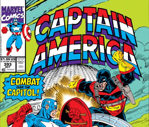 Captain America (1968) #393 Cover