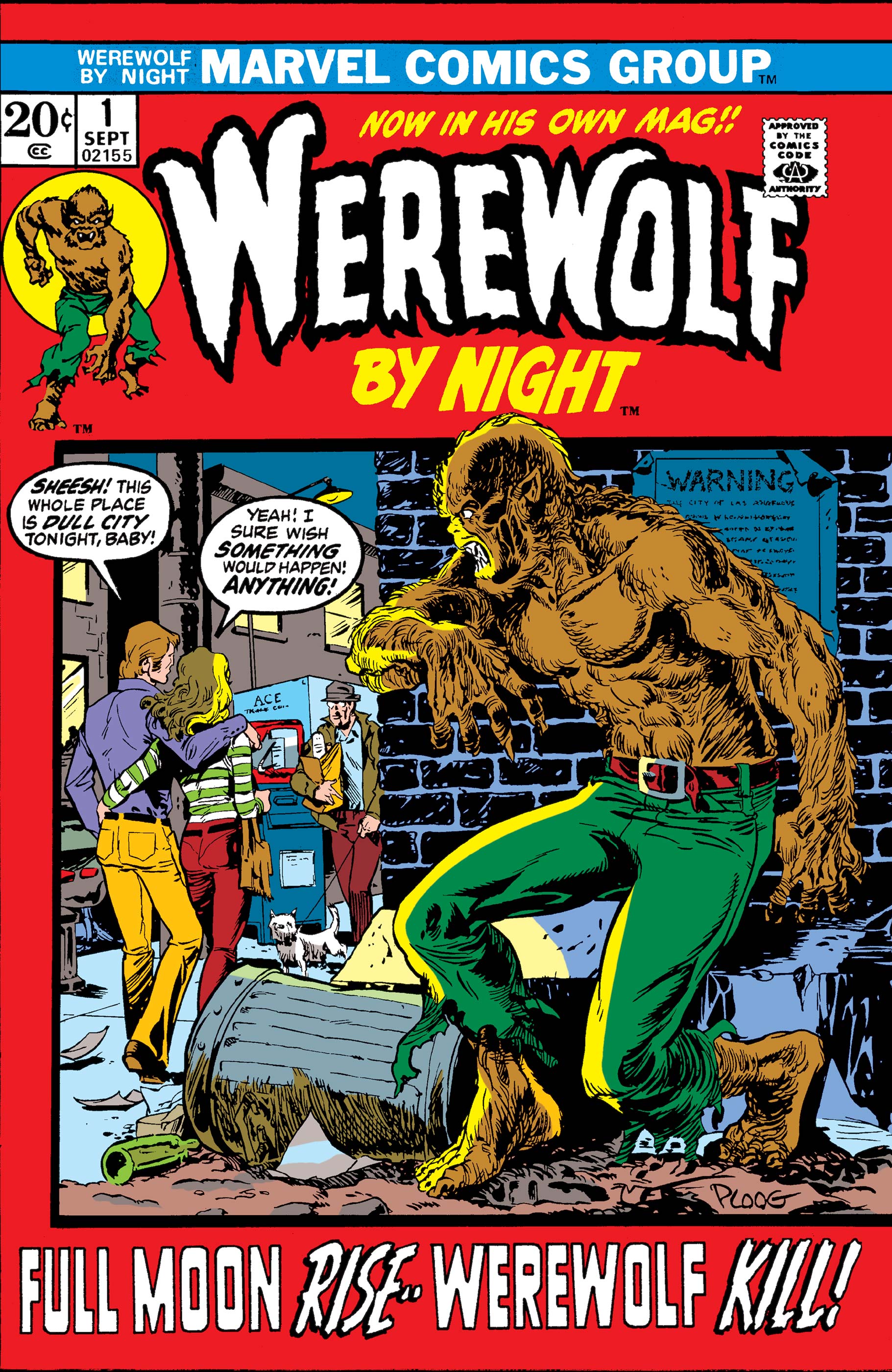 Werewolf by night poster 