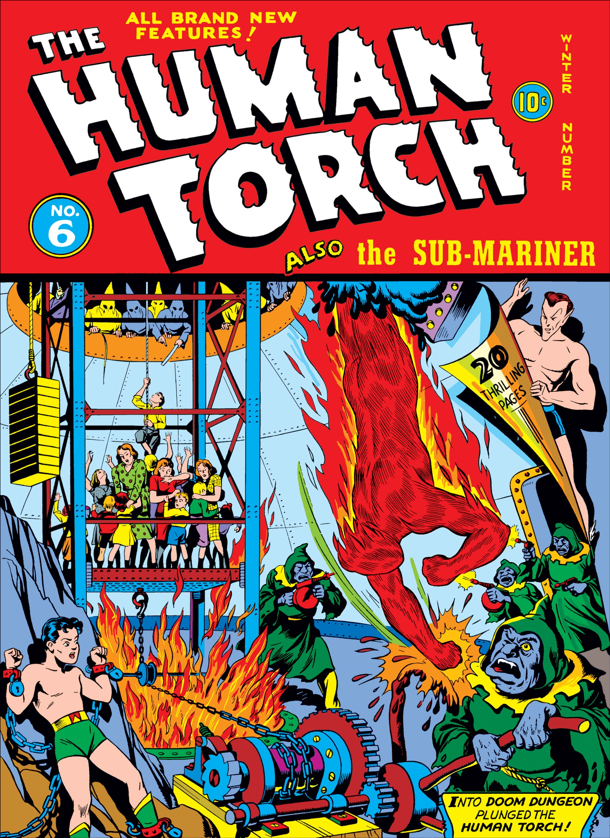 Human Torch Comics (1940) #6