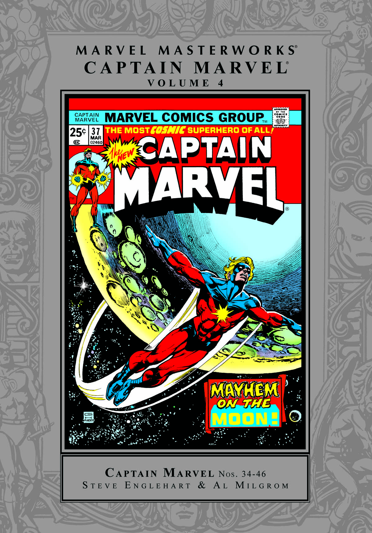 Marvel Masterworks: Captain Marvel   (Trade Paperback)