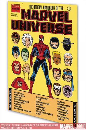 Essential Official Handbook of the Marvel Universe - Master Edition Vol. 3 (Trade Paperback)