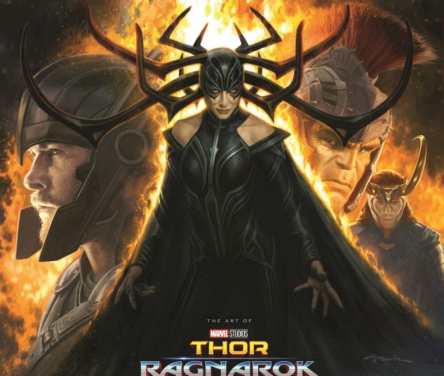 cover from Marvel's Thor: Ragnarok - The Art of the Movie (2017)