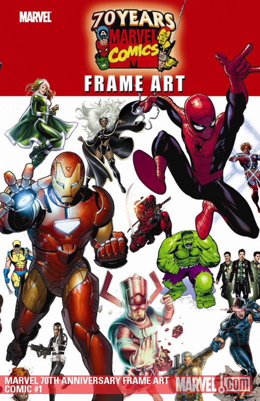 Marvel 70th Anniversary Frame Art Comic (2009) #1