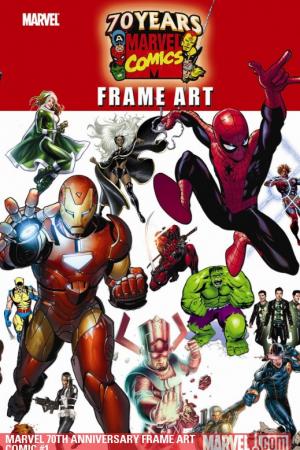 Marvel 70th Anniversary Frame Art Comic #1 