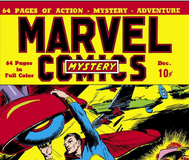 Marvel Mystery Comics (1939) #2 Cover
