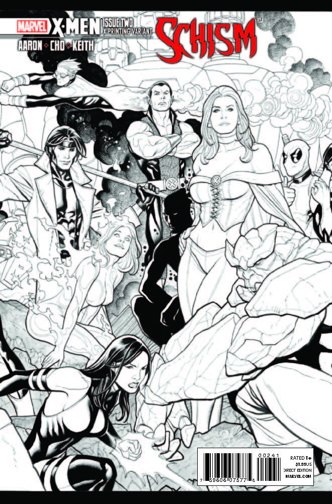 X-Men: Schism (2011) #2 (X Printing Variant)
