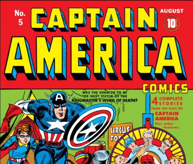 CAPTAIN AMERICA COMICS #5 COVER