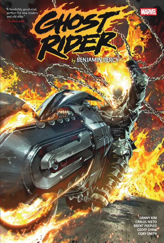 ゴーストライダー　MARVEL　アメコミ　オムニバス　Ghost Rider GHOST RIDER BY BENJAMIN PERCY OMNIBUS KAEL NGU COVER (Hardcover